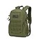 ArcEnCiel 20L Tactical Backpack MOLLE Daypack Gear Pack Camping Bag with Patch Green