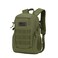 ArcEnCiel 20L Tactical Backpack MOLLE Daypack Gear Pack Camping Bag with Patch Green