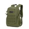 ArcEnCiel 20L Tactical Backpack MOLLE Daypack Gear Pack Camping Bag with Patch Green