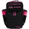 WOLFpak 45L Athletic Gym Backpack Neon Pink Durable 1000D Waterproof Oxford Material with MOLLE Webbing Laptop Pocket Dual Cup Holders Durable FitnessTravelMilitary Daypack