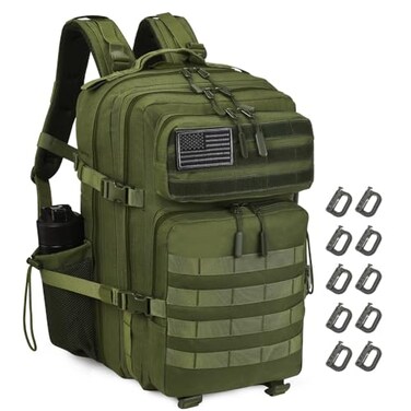 R.SASR RSASR Green Tactical Backpack Military Backpack Molle Backpack Green