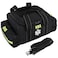 Lightning X Products Large EMT Medic First Responder EMS Tactical Trauma Bag With Dividers Stealth Black