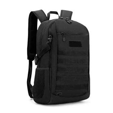 HUNTVP 10L20L30L Tactical Backpack Military MOLLE Backpack Rucksack Gear Tactical Assault Pack for Hunting Camping Trekking 30LBlack