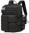Wotony Tactical Backpack Military waterproof backpack with multiple pockets and tactical gear for the outdoors Black 45L