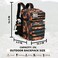 Lovelinks21 25L Tactical Backpack for Men and Women Military Backpack Small Assault Pack Molle Backpack Bug Out Bag Travel Rucksack Daypack Mars Camo