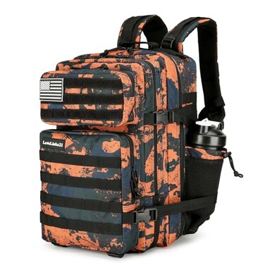 Lovelinks21 25L Tactical Backpack for Men and Women Military Backpack Small Assault Pack Molle Backpack Bug Out Bag Travel Rucksack Daypack Mars Camo
