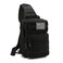 GAZJYUSP Tactical travel sling bag Molle Crossbody bag Small tactical concealed carry bag Over the shoulder bag Daypack Range Bag Shoulder pack Hunting chest Bag Black