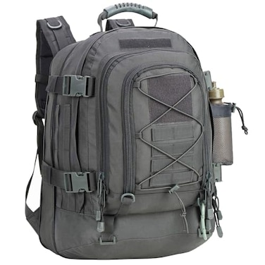 Miramrax Tactical Backpack Military Army Daypack Assault Pack for Men Molle Backpacks Bug Out Bag 3 Day Pack for Hiking Camping Travel Hunting Rucksack Trekking Grey