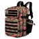 Lovelinks21 25L Tactical Backpack for Men and Women Military Backpack Small Assault Pack Molle Backpack Bug Out Bag Travel Rucksack Daypack Pink Camo