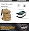 Miramrax Small Tactical Backpack Military Daypack 30L Backpack for Men Molle Assault Pack Bug Out Bag for Hiking Camping Travel Army Hunting Rucksack Trekking Coyote