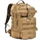 Miramrax Small Tactical Backpack Military Daypack 30L Backpack for Men Molle Assault Pack Bug Out Bag for Hiking Camping Travel Army Hunting Rucksack Trekking Coyote