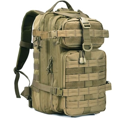 Miramrax Small Tactical Backpack Military Daypack 30L Backpack for Men Molle Assault Pack Bug Out Bag for Hiking Camping Travel Army Hunting Rucksack Trekking Green