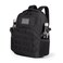 TBNBO Small Military Tactical Backpack for Men Travel Hiking Black Backpack with Bottle Holder on Both Sides 25L Laptop Backpack for Work Mens Assault Bag Back Pack