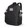 TBNBO Small Military Tactical Backpack for Men Travel Hiking Black Backpack with Bottle Holder on Both Sides 25L Laptop Backpack for Work Mens Assault Bag Back Pack