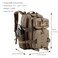 Hannibal Tactical 30L MOLLE Assault Pack Tactical Backpack Military Army Camping Rucksack with Bottle Holder 3Day Pack Khaki