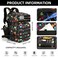 Lovelinks21 Tactical Assault Backpack 45L 3 Day Assault Pack with MOLLE Waterproof Rucksack Fluorescent Tie Dye