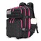 Lovelinks21 25L Tactical Military Backpack Small Travel Backpack for Men and Women Assault Pack Bug Out Bag Molle Daypack Gym Backpack with Bottle Holder Black Neon Pink