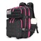 Lovelinks21 25L Tactical Military Backpack Small Travel Backpack for Men and Women Assault Pack Bug Out Bag Molle Daypack Gym Backpack with Bottle Holder Black Neon Pink