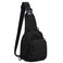 Viriber Tactical Backpack Waterproof Military Crossbody Molle Sling Shoulder Backpack Chest Bag for Outdoor Every Day Carry Black