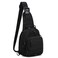 Viriber Tactical Backpack Waterproof Military Crossbody Molle Sling Shoulder Backpack Chest Bag for Outdoor Every Day Carry Black