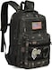 XINTREY Kids tactical Backpack for Boys School Bag 20L mini Children Backpack for Outdoor Camping Travel Black CM