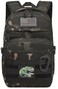 SunForMorning Kids Tactical Backpack Army Molle Bookbag Military Boys Backpack for School Outdoor Camping Includes 2 Patches1Carabiner Black CM
