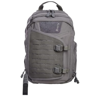Vertx Siege 15L Tactical Sling Lightweight 330D Nylon CCW Bag WaterResistant with 500D MOLLE and Ambidextrous Design Wolf Grey