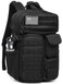 Wotony Tactical Backpack Military waterproof backpack with multiple pockets and tactical gear for the outdoors Black 30L