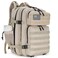 Lovelinks21 45L Tactical Assault Backpack 3 day assault pack with Molle Waterproof backpack Rucksack for Tactical Backpacks Light Khaki