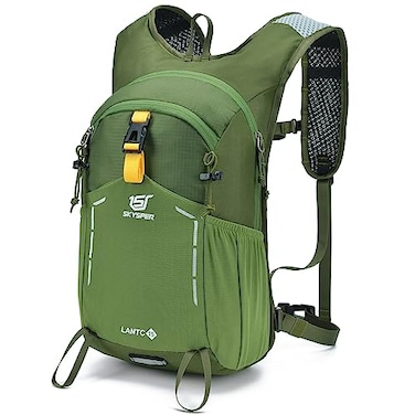 SKYSPER Small Hiking Backpack 15L Travel Daypack Lightweight Bag Water Resistant Hiking Backpacks for Women Men