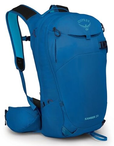 Osprey Kamber 20L Mens Backcountry Ski and Snowboard Backpack Alpine Blue
