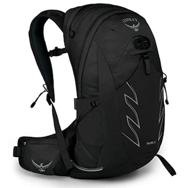 Osprey Talon 22L Mens Hiking Backpack with Hipbelt Stealth Black SM