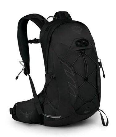 Osprey Talon 11L Mens Hiking Backpack with Hipbelt Stealth Black LXL