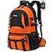 NerIion Nerlion 40L Hiking Backpack Travel Backpack for Men Women Camping Waterproof Outdoor Hiking Daypack Lightweight Backpack Orange
