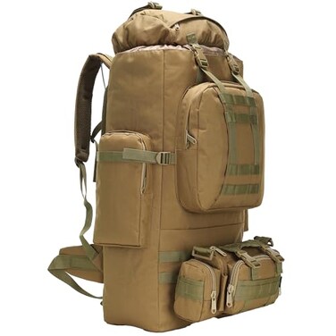 King'sGuard KingsGuard 100L Camping Hiking Backpack Molle Rucksack Military Camping Backpacking Daypack