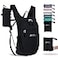 HIGH EXPERIENCE Hiking Backpack 10L15L Small Daypack Lightweight Packable Travel Foldable Water Resistan for Women Men Black 10L