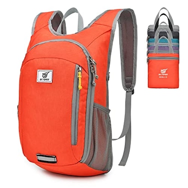 SKYSPER Small Daypack 10L Hiking Backpack Packable Lightweight Travel Day Pack for Women Men
