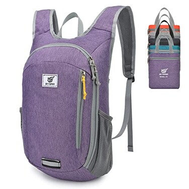SKYSPER Small Daypack 10L Hiking Backpack Packable Lightweight Travel Day Pack for Women Men