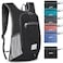 Xgunion Hiking Backpack 10L Small Travel Lightweight Daypack Foldable Hiking Packable Camping Hiking Backpacks for Women Men Black