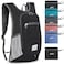 Xgunion Hiking Backpack 10L Small Travel Lightweight Daypack Foldable Hiking Packable Camping Hiking Backpacks for Women Men Black