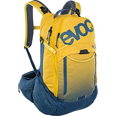 EVOC Trail Pro 26 Protector Backpack CurryDenim LXL