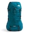 The North Face Womens Terra 55 Backpack Hiking Pack WomenSpecific Fit CinchTop Opening Pole Ice Axe Attachments Blue MossSapphire SlateNPF MediumLong