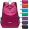YZAOLL 20L Small Hiking Backpack Lightweight Day Packs Packable Backpack for Women Men Travel Camping VacationRose