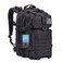 Prospo 40L Military Tactical Shoulder Backpack Assault Survival Molle Bag Pack Fishing Backpack for Tackle Storage Black