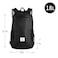 Naturehike 18L Lightweight Hiking Backpack Waterproof Camping Packable Backpack Ultralight for Travel Airplane Small Hiking Daypack for Adults Black