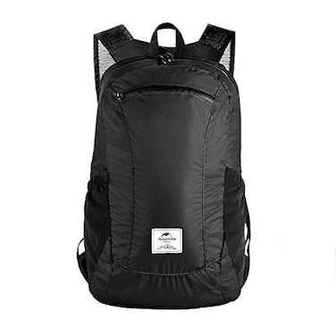 Naturehike 18L Lightweight Hiking Backpack Waterproof Camping Packable Backpack Ultralight for Travel Airplane Small Hiking Daypack for Adults Black