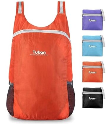 TSKECN tuban Ultra Lightweight Packable Water Resistant Backpack for Travel Camping Outdoor Hiking Daypack