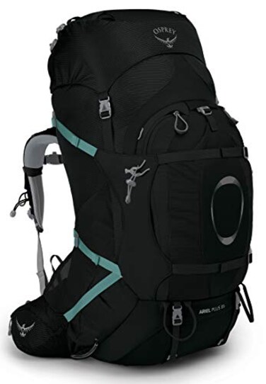 Osprey Ariel Plus 85L Womens Backpacking Backpack Black WXSS