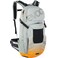 EVOC FR ENDURO ERide 16 EBike Backpack Bike Rucksack Padded Compartment for Spare Battery Belt Fixing System Control Display Pocket Liteshield Back Protector Stone GreyLight Orange