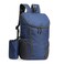 DOVO Hiking Backpack Waterproof and Wearresistant Lightweight Backpack PackableOutdoor Travel Camping Daypack FoldableBLUE